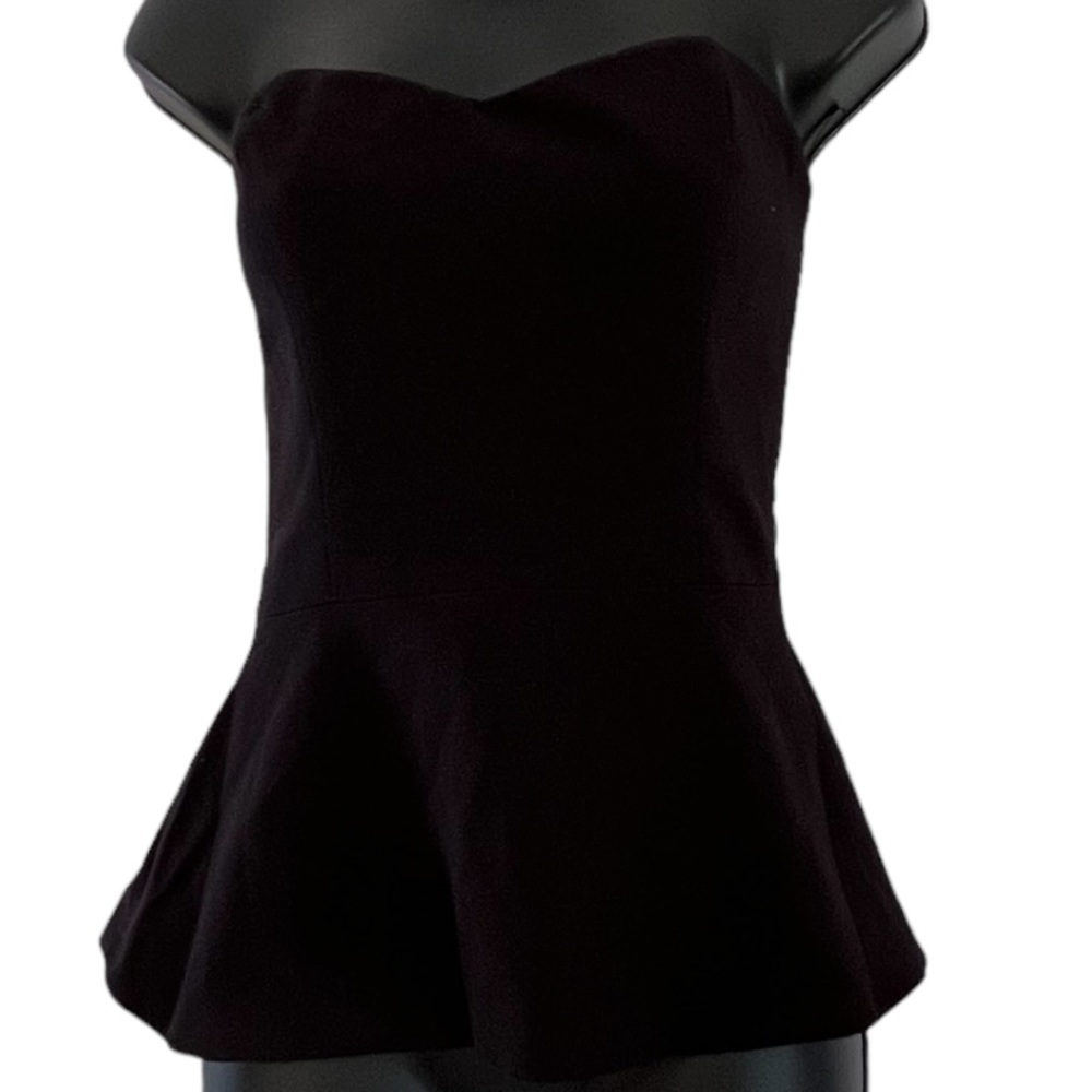 XXI - tube top flared waist - black large